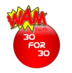 WAM 30 for 30 logo